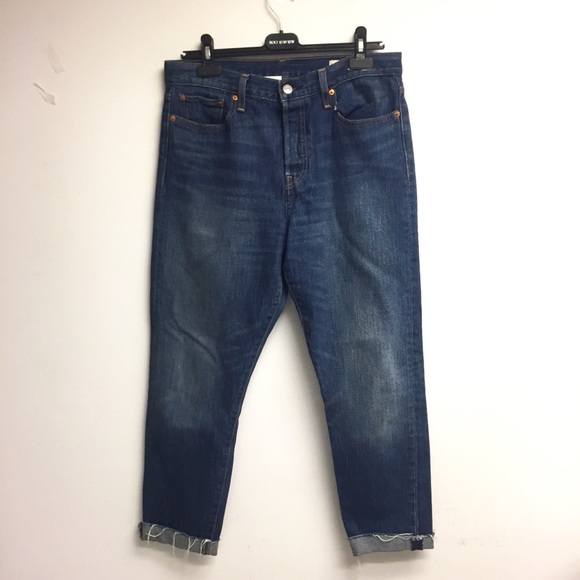 LEVI’s Wedgie Icon White Oak Cone Denim Jeans 31 - Picture 6 of 8